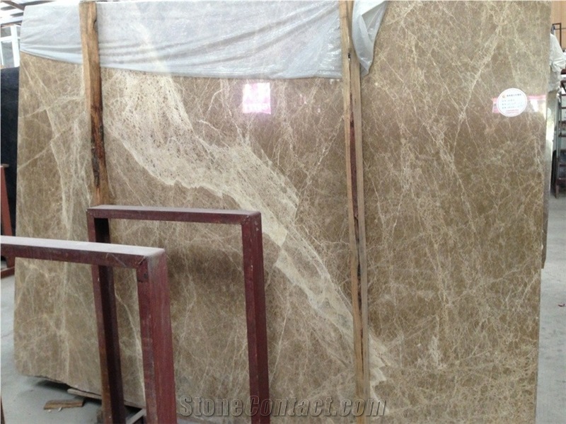 China Crystal Ligh Imperial Marble Big Slab,Cutting for Tiles
