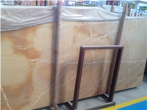 China Honey Onyx Slabs & Tiles, China Yellow Onyx Slabs/Tile,Wall Cladding/Cut-To-Size for Floor Covering,Interior Decoration Indoor Metope, Stage Face Plate, Outdoor Metope, Ground Outdoor