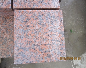 G562 Red Cobble Stone ,China Red Granite