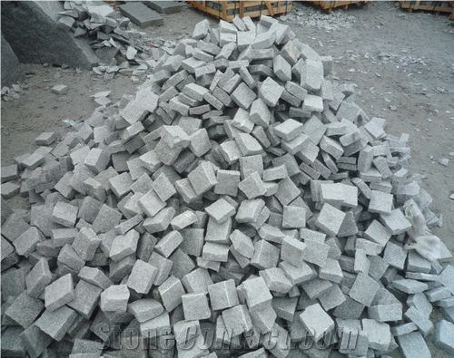 G601 Cobble Stone,China Grey Granite