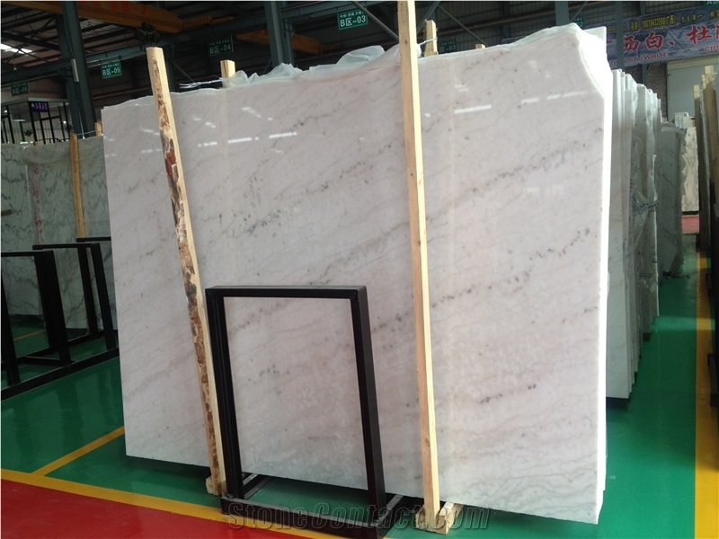 Guangxi White Marble Slabs/Tile,Wall Cladding/Cut-To-Size for Floor Covering,Interior Decoration