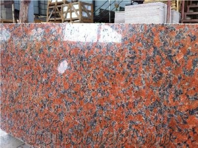 Maple Leaf Red Slab & Tiles,China Red Granite