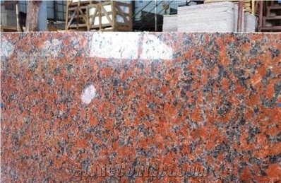 Maple Leaf Red Slab & Tiles,China Red Granite