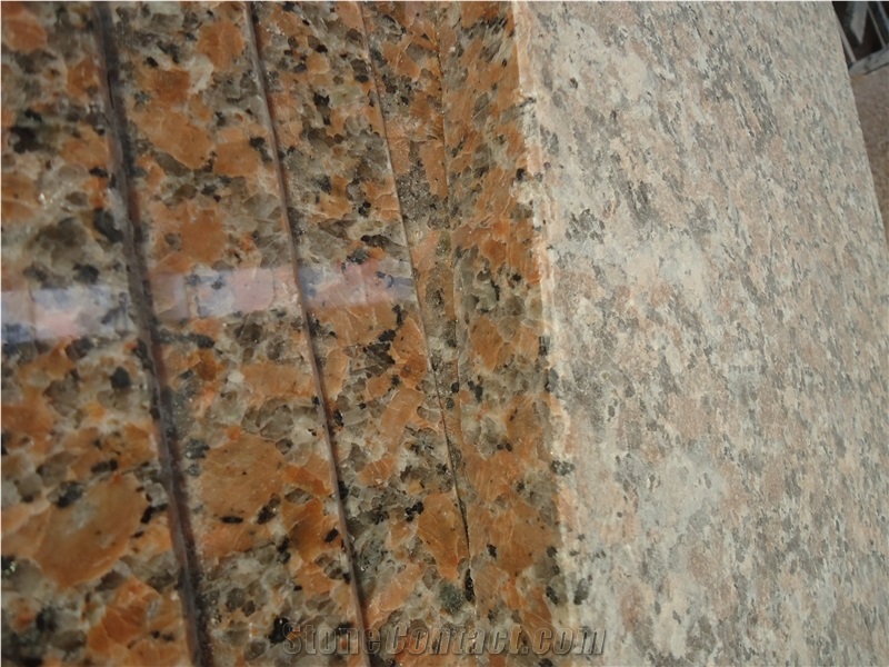 Maple Leaf Red Slab & Tiles & Floor Covering &Skirting,China Red Granite Tiles