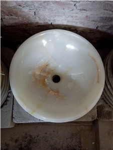 Onyx Washing Basin Bathroom Sinks Pedestal Basins Round Basins