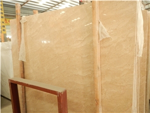Polished Oman Beige Marble,Cutting for Bathroom Tile & Wall Tiles