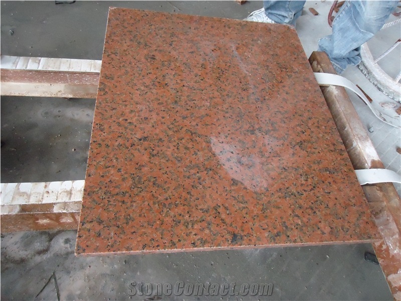Red Tianshan Slab & Tiles,China Red Granite