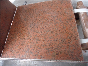 Red Tianshan Slab & Tiles & Floor Covering & Granite Wall Tiles & Granite Skirting ,China Red Granite