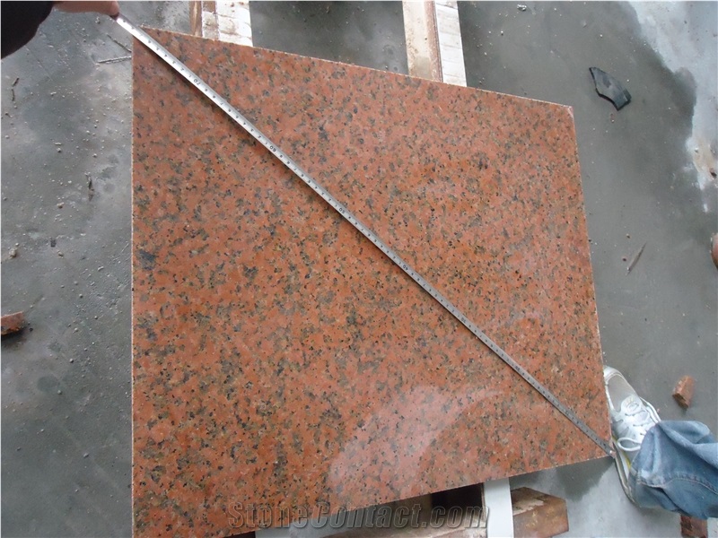 Red Tianshan Slab & Tiles & Floor Covering & Granite Wall Tiles & Granite Skirting ,China Red Granite