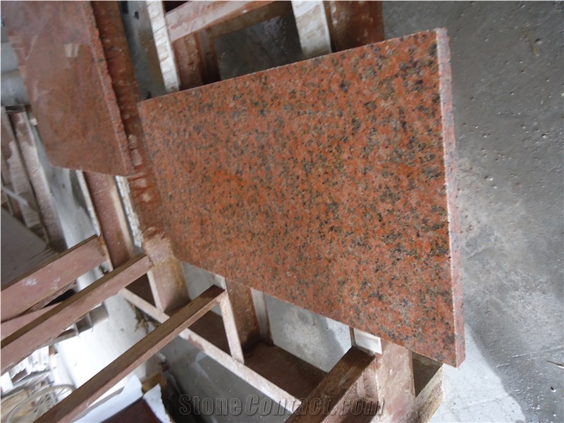 Red Tianshan Slab & Tiles & Wall Covering & Floor Covering,China Red Granite