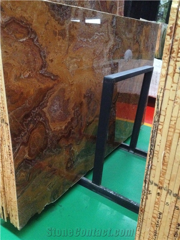 Tiger Onyx Marble Slabs/Tile,Wall Cladding/Cut-To-Size for Floor Covering,Interior Decoration Indoor Metope, Stage Face Plate, Outdoor Metope, Ground Outdoor