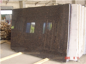 Brown Granite Slabs & Tiles, India Brown Granite