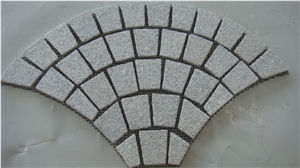 China Grey Granite Paving Stone Top Side Flamed,Other Saaw Cut for Outdoor Paving Sets-Xiamen Songjia Stone Company