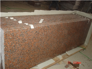 China Guangxi Maple Leaf Red G562 Polished Granite Tiles and Slabs,Stone Tiles,Granite Slabs,Wall Tiles, Floor Tiles,Patio Paver Stones