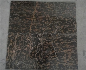 China Portoro Marble,Black Golden Flower Slabs & Tiles