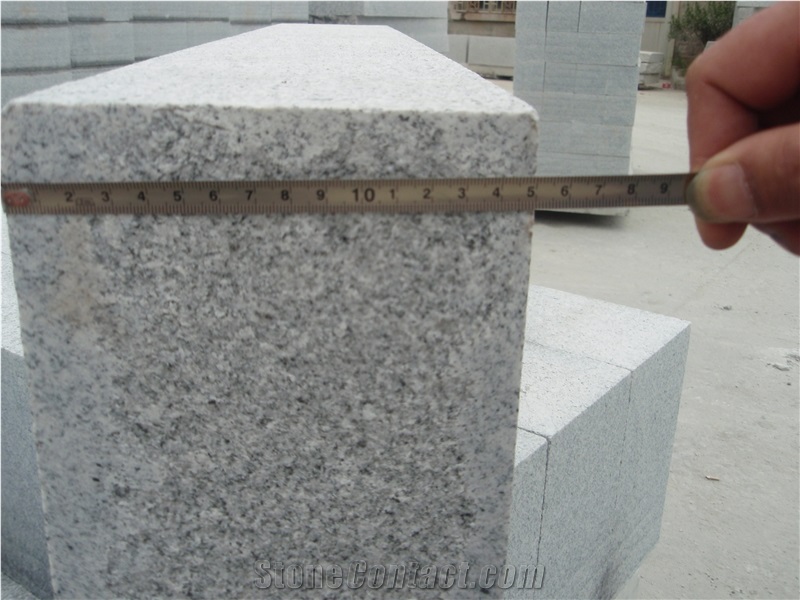 Fujian Jinjiang Grey Granite Kerbstone G601 Flamed for Countertop and Other Way to Covering-Xiamen,China