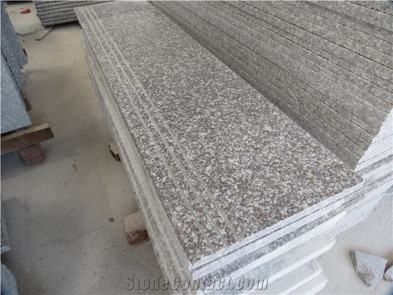 G664 Granite Steps & Stairs Polished Surface China Nature Stone