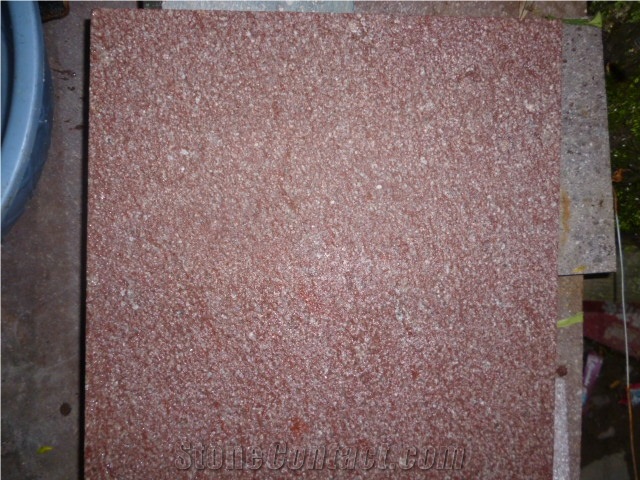 G666 a Granite Tile & Slab for Step,Stair,Cut-To-Size Stone Tile Bush Hammered,China Yellow Granite