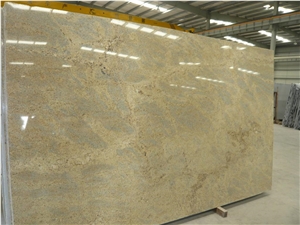 Kashmir Gold Granite Slabs & Tiles, India Yellow Granite