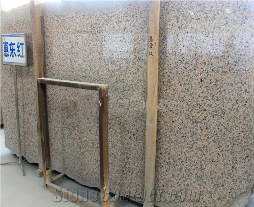 New Huidong Red, China Red Granite Slabs & Tiles