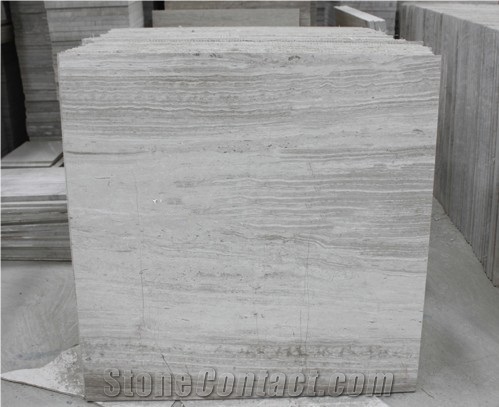 Timber White Marble, Wooden White Marble Slabs,White Wood Grain Marble Slabs