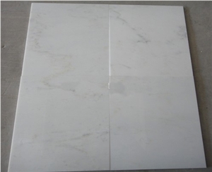 White Marble for Flooring and Walling,Dongfang White,Chinese White Marble with Grey Veins