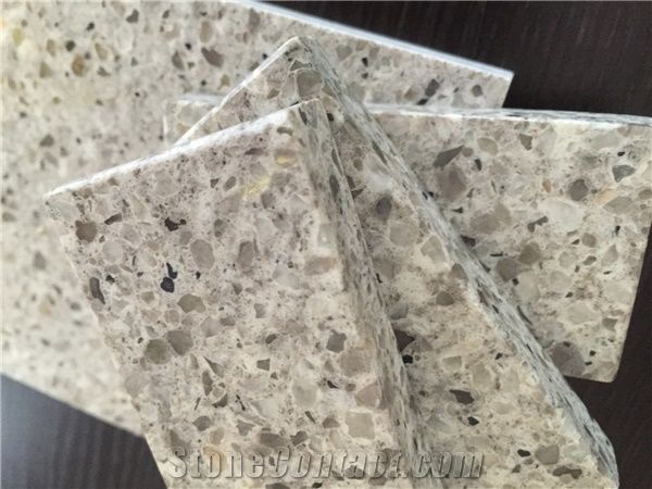 A New Friendly Surface Application Meterial Quartz Stone for Worktop Like Receiption Desk Standard Slab Sizes 3000*1400mm and 3200*1600mm,Non-Porous, Anti-Acid Resistant, Stain Resistant, No Radiation