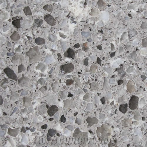Agglomerated Quartz Stone for Bar Top and Bath Vanity Top