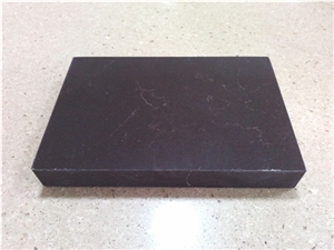 China Engineered Quartz Stone with Iso/Nsf Certificate for Pre-Fabricated Tops Customized Countertop Shapes with Various Edge Profiles