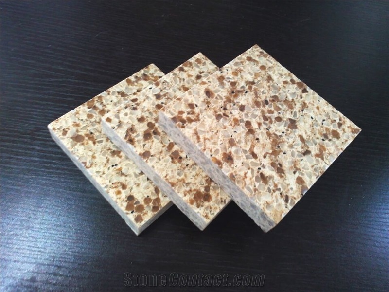China Man-Made Quartz Stone,Export-Oriented Manufacturer and Exporter,Mainly and Widely Used in Kitchen, Bathroom, Bar, School, Hospital and Other Public Place, for Countertop Mainly