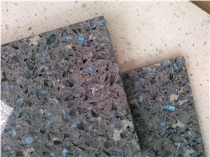 Cradle-To-Cradle,Nsf and Green Guard Certified,China Man-Made Quartz Stone,Mainly and Widely Used in Kitchen, Bathroom, Bar, School, Hospital and Other Public Place Projects