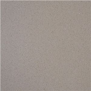 Light Coffee Brown Quartz Solid Surfaces Slabs and Kitchen Worktops with Fine Quartz Granules