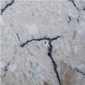 Man-Made Quartz Stone Countertop for Vanity Bath Non-Porous Surface and Unique Blend Of Beauty and Easy Care