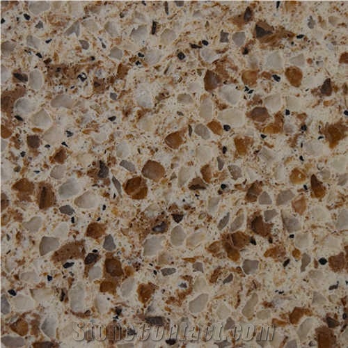 Manmade Quartz Stone Tabletops with with a Variety Of Edge Profiles,Resistant to Stains,Heat and Scratches