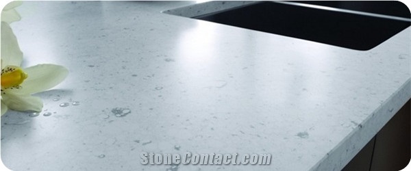 Professional Quartz Stone Customized Products Like Receiption Desk Countertops with All Kind Of Edge Profiles