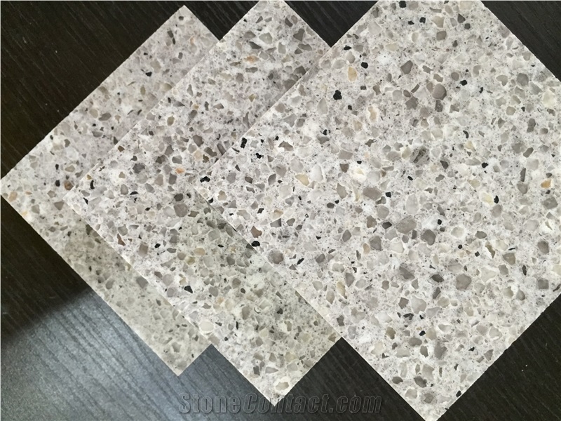 The Friendly and Recycled Materials,Quartz Stone Slabs&Tiles Fit for Building&Flooring Environmentally-Friendly,Slab Size 3200*1600 or 3000*1400