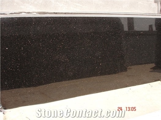 Black Galaxy Granite Kitchen Countertops