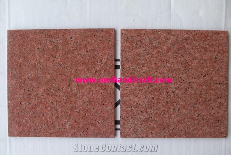 Sinduri Red Granite Slabs & Tiles, Light Red Granite