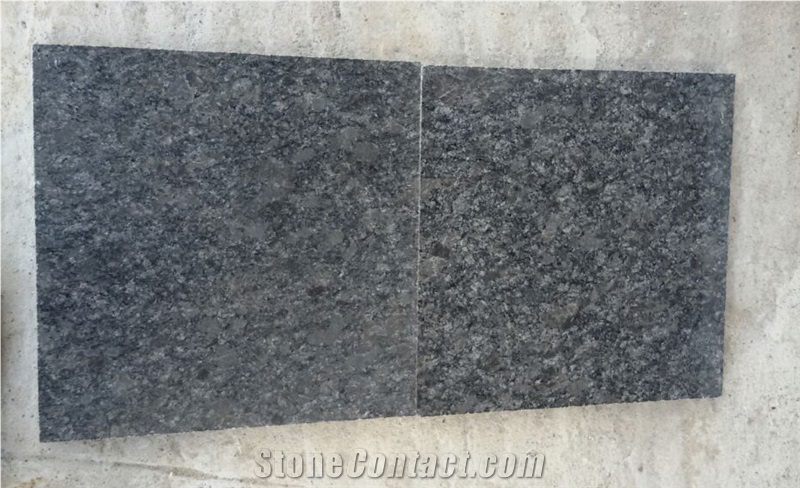 Silver Pearl Granite Tiles, Steel Gray Granite Tiles & Cut to Size