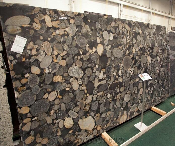 Black Marinace Granite Slab