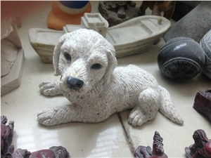 Cute Animal Sculptures,Garden Dog Sculptures