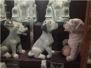 Cute Animal Sculptures,Garden Dog Sculptures