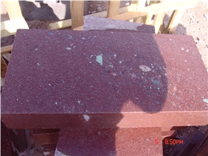 Dayang Red Granite Honed Tile, China Red Granite