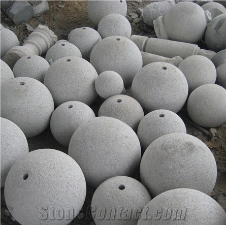 G603 Granite Ball Parking Stone