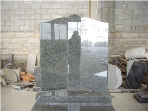 G654 Granite Spanish Style Tombstone & Monument