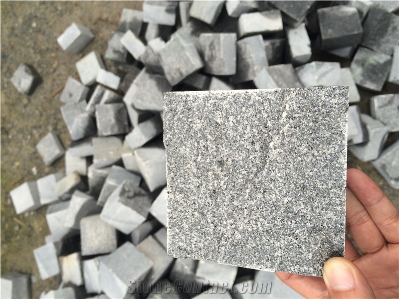 G654 Grey Granite Cube Stone,Natural Split Cubic Stone