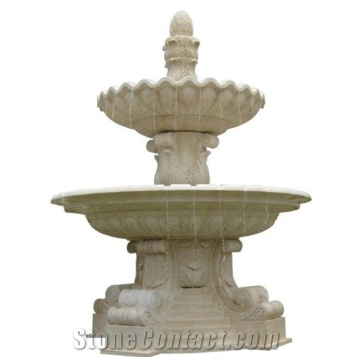 Garden Fountain,Granite Water Fountain, G682 Yellow Granite Garden Fountains
