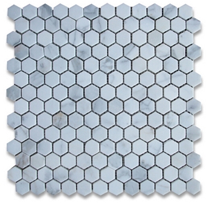 Hexagon Marble Floor Tile Pattern