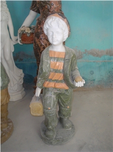 Human Sculpture & Statue, Verde Laguna Green Marble Statues