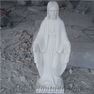 Jesus Statue,White Marble Statue